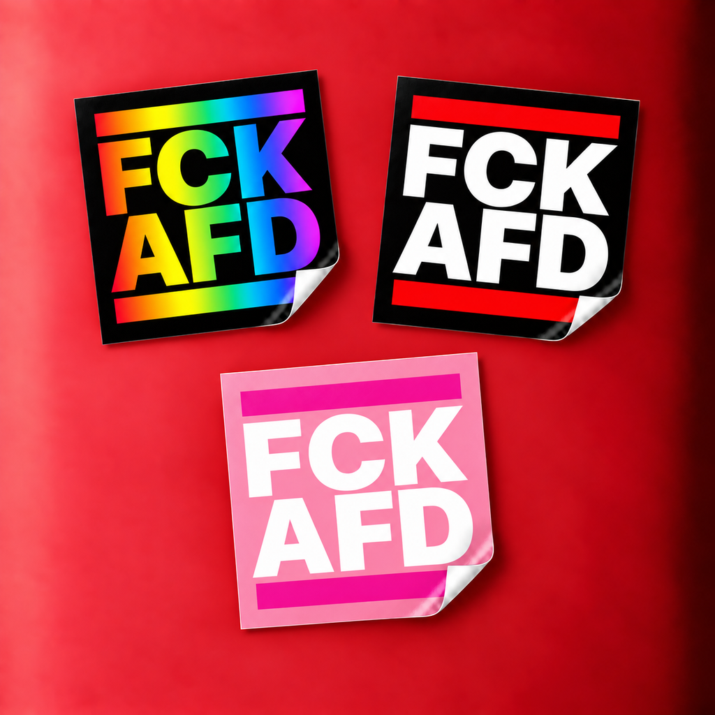 FCK AFD Starter Sticker Bundle | 3x50er Pack