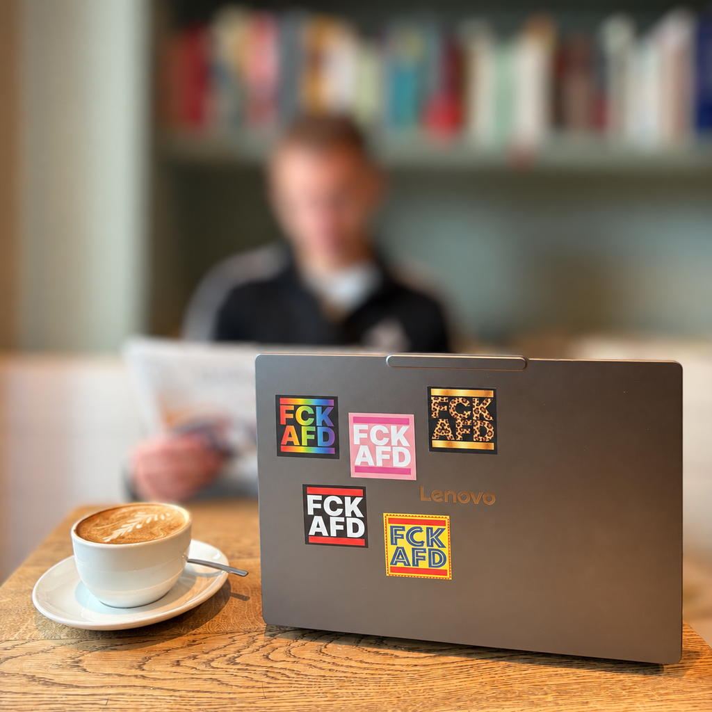 FCK AFD XL Sticker Bundle | 5x50er Pack