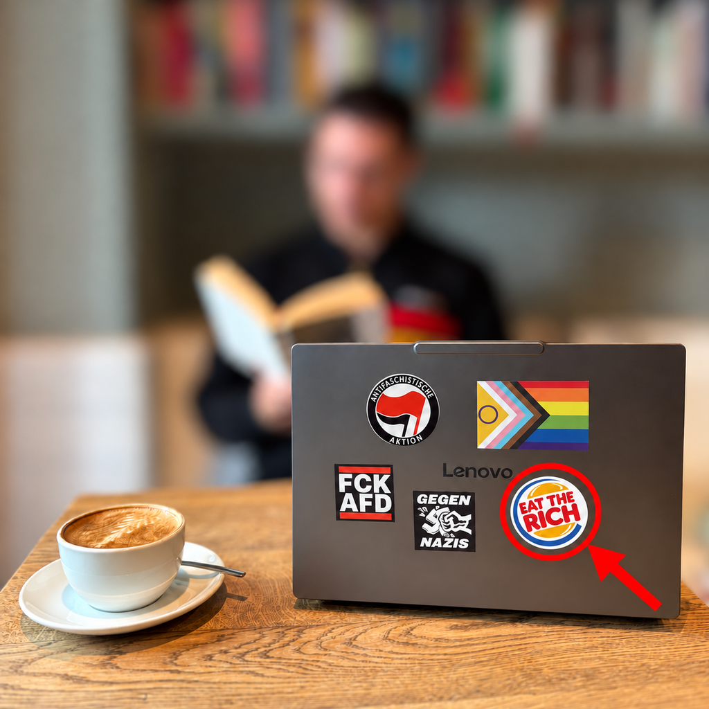 Eat the Rich Sticker | 50er Pack