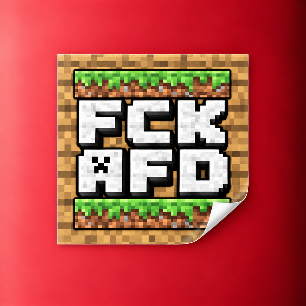 FCK AFD - Craft Edition Sticker | 50er Pack