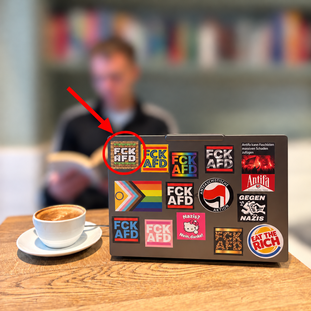 FCK AFD - Craft Edition Sticker | 50er Pack