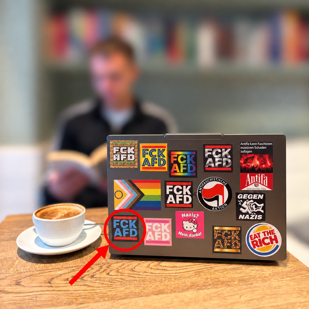 FCK AFD - Classic Edition Sticker | 50er Pack