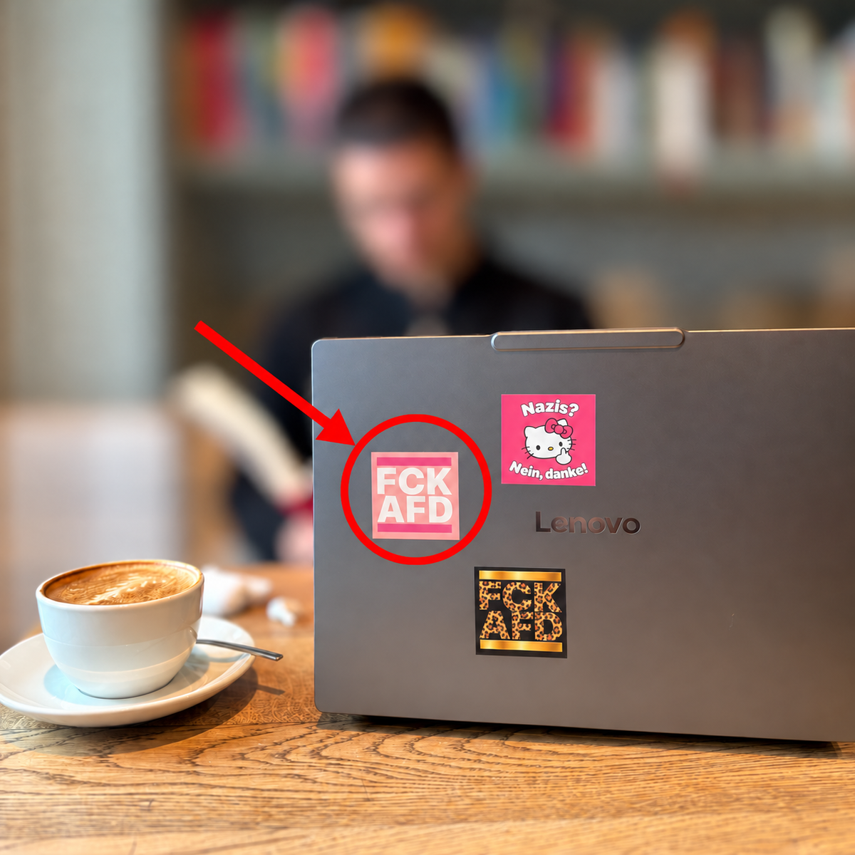 FCK AFD - Pink Edition Sticker | 50er Pack