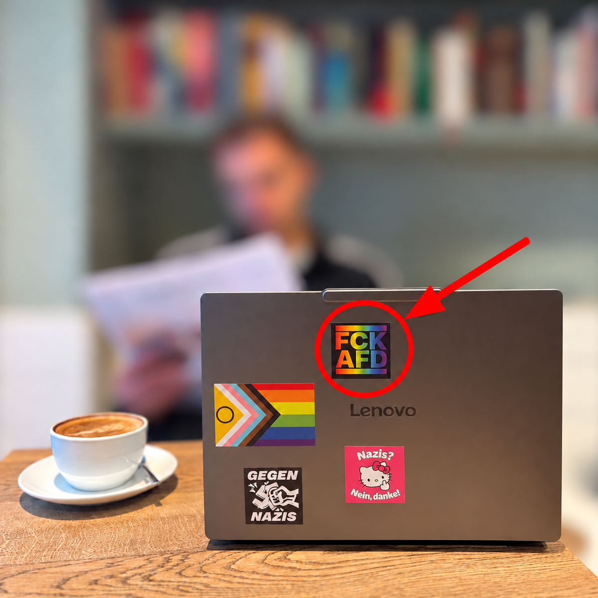 FCK AFD - Rainbow Edition Sticker | 50er Pack
