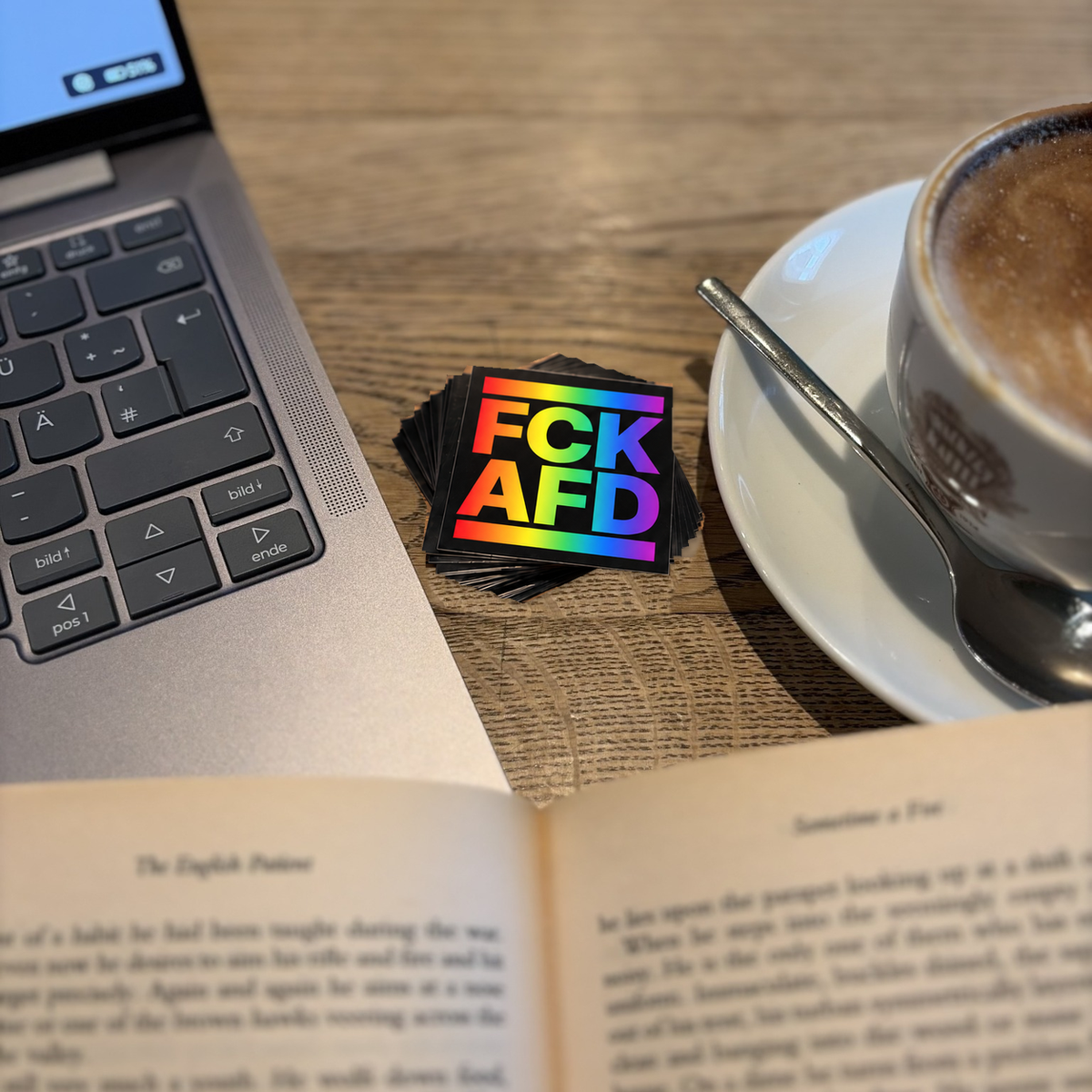 FCK AFD - Rainbow Edition Sticker | 50er Pack