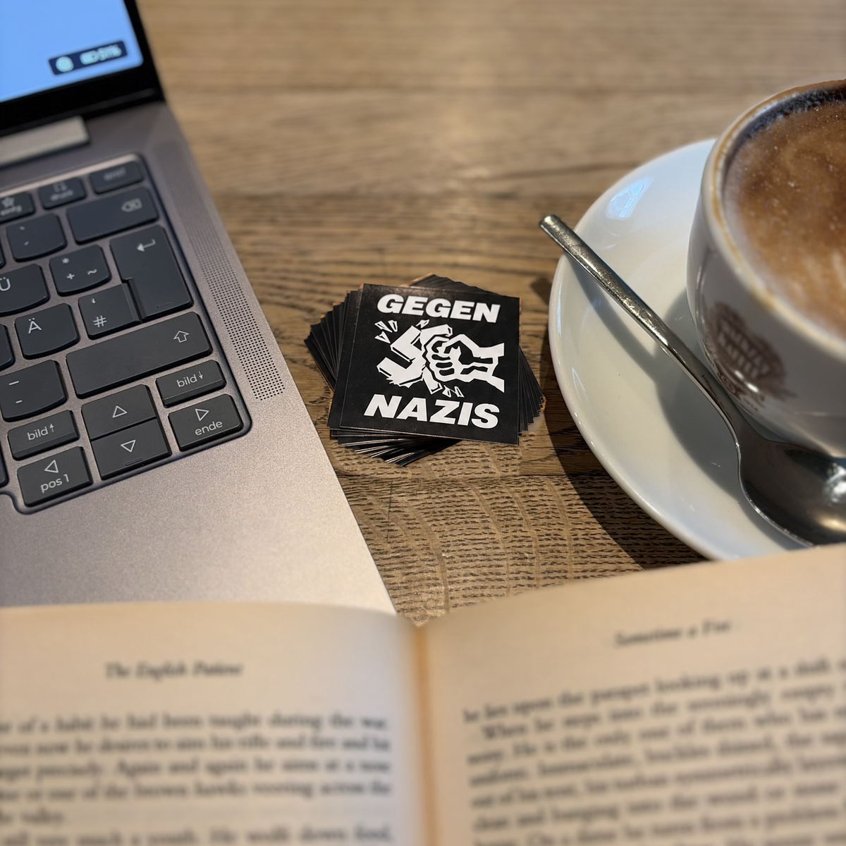 Gegen Nazis Sticker | 50er Pack