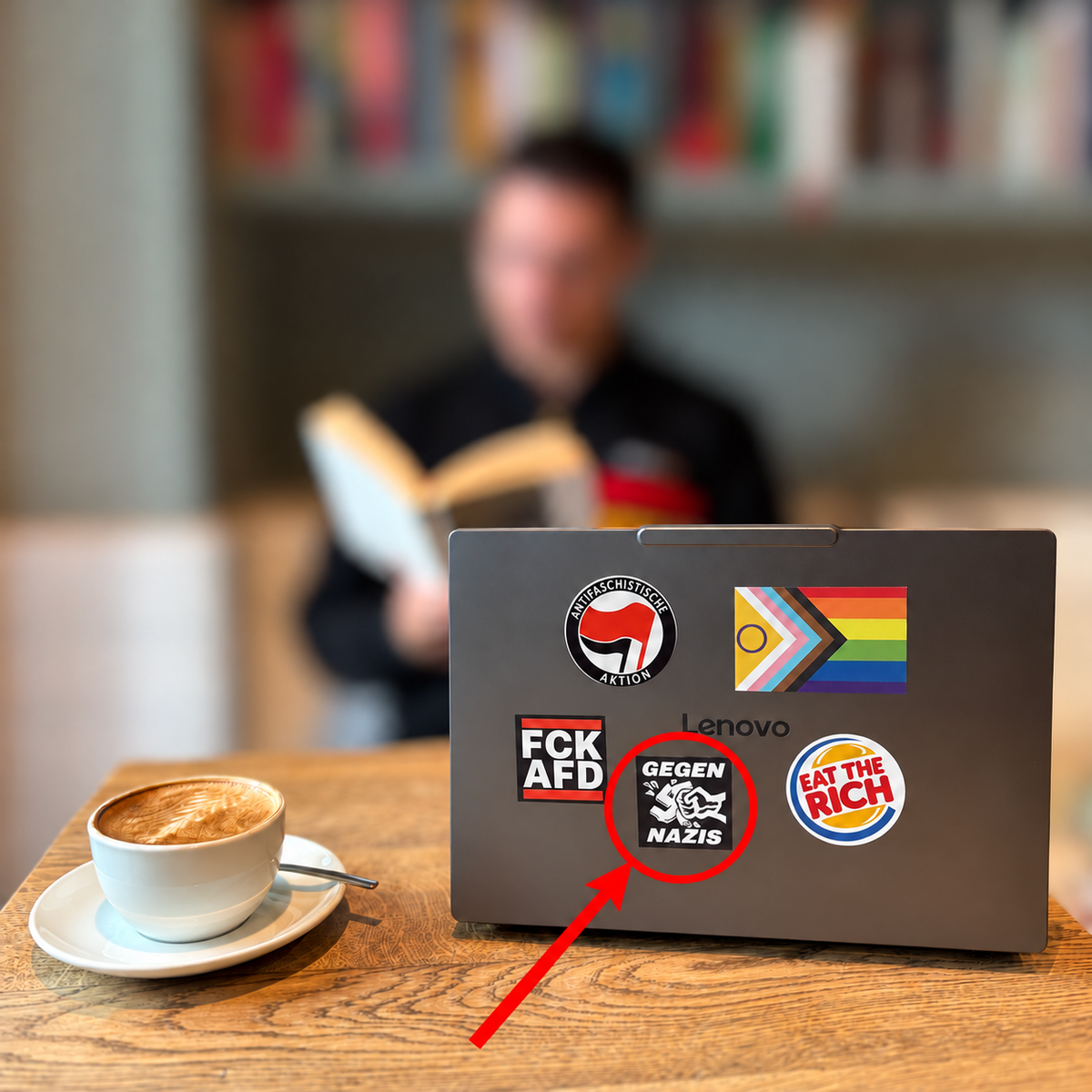 Gegen Nazis Sticker | 50er Pack