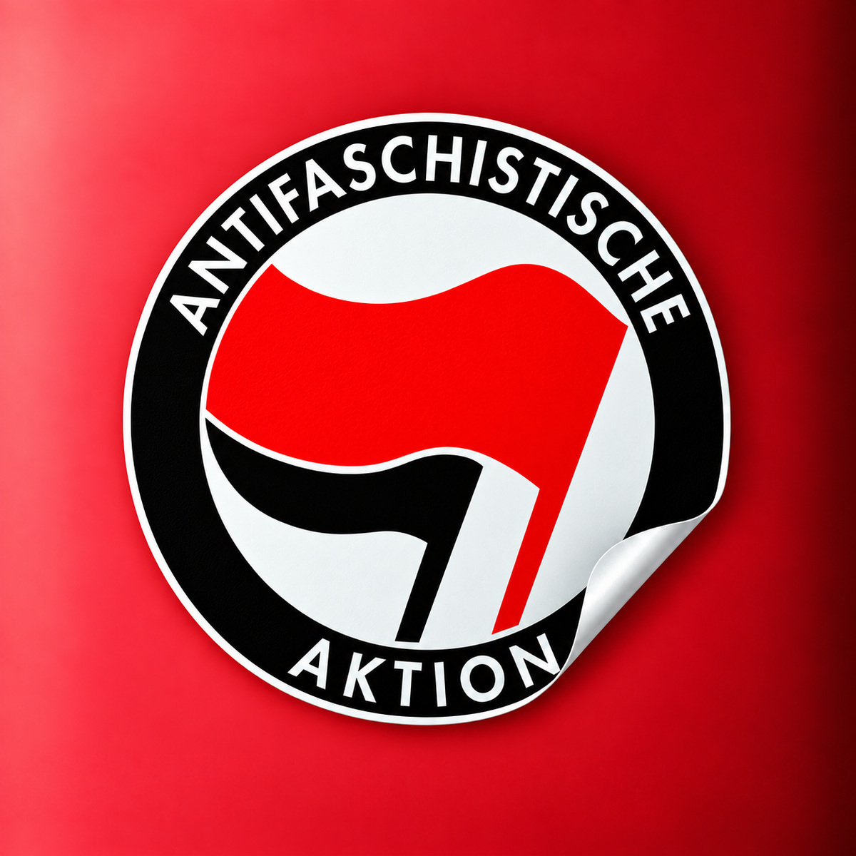 Antifaschistische Aktion Sticker | 50er Pack
